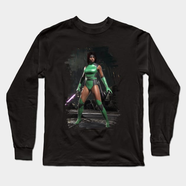 Mortal Kombat 11 Jade Print - 57211054 Long Sleeve T-Shirt by Semenov